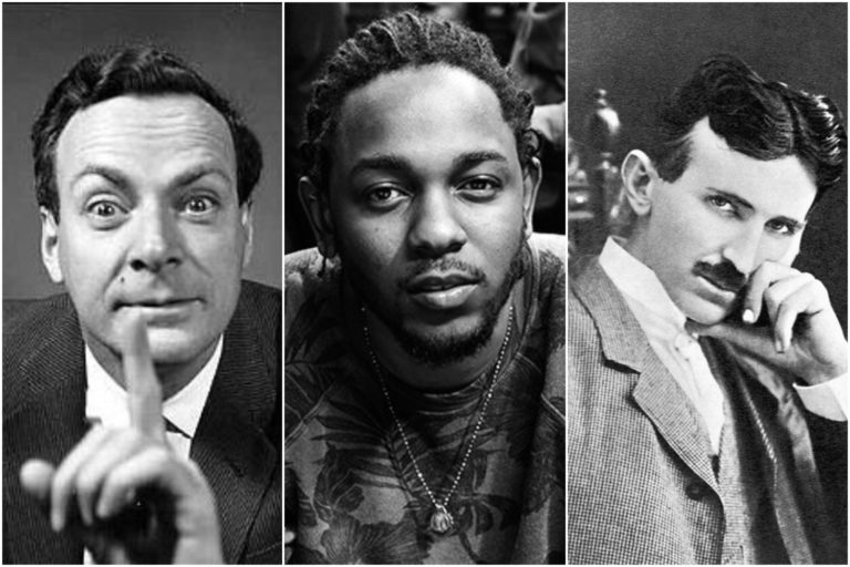 Feynman. Lamar. Tesla.